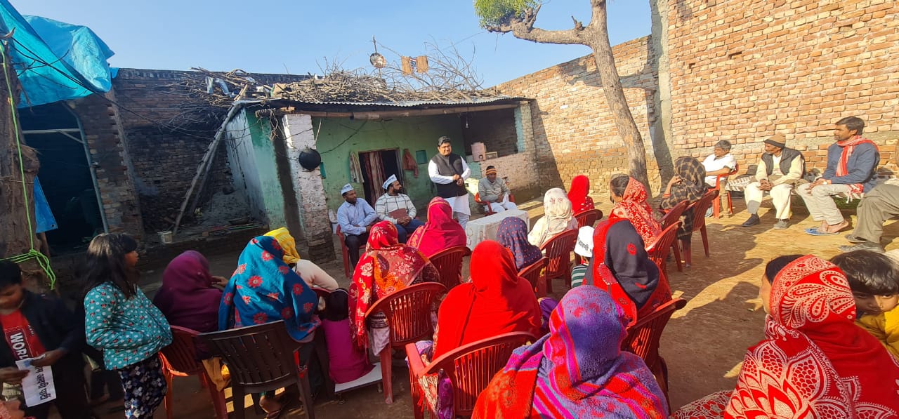 कलियर से आप प्रत्याशी शादाब आलम ने क्षेत्रवासियों को आप की नीतियों से कराया अवगत, पक्ष में मांगे वोट