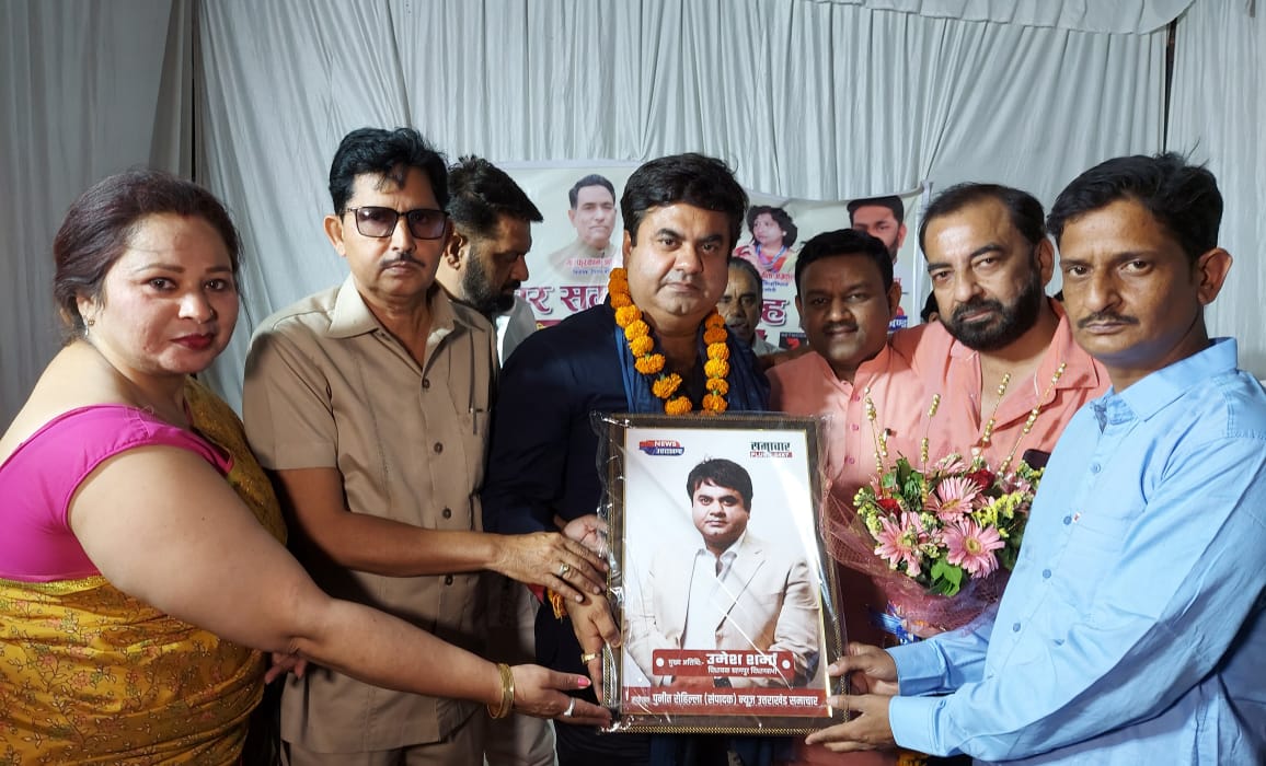 Honoured: पत्रकार सम्मान कार्यक्रम को विधायक उमेश शर्मा ने किया संबोधित, Honoured: पत्रकार सम्मान कार्यक्रम को विधायक उमेश शर्मा ने किया संबोधित,