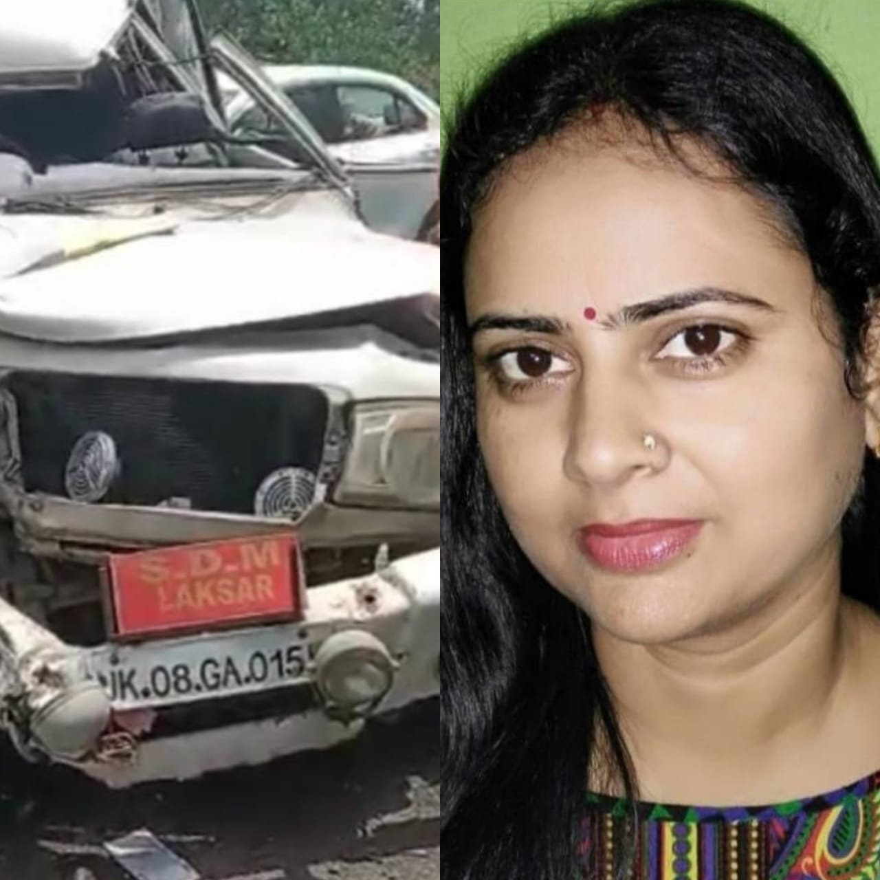Accident: सड़क हादसे में दुर्घटनाग्रस्त हुई एसडीएम की गाड़ी Accident: सड़क हादसे में दुर्घटनाग्रस्त हुई एसडीएम की गाड़ी