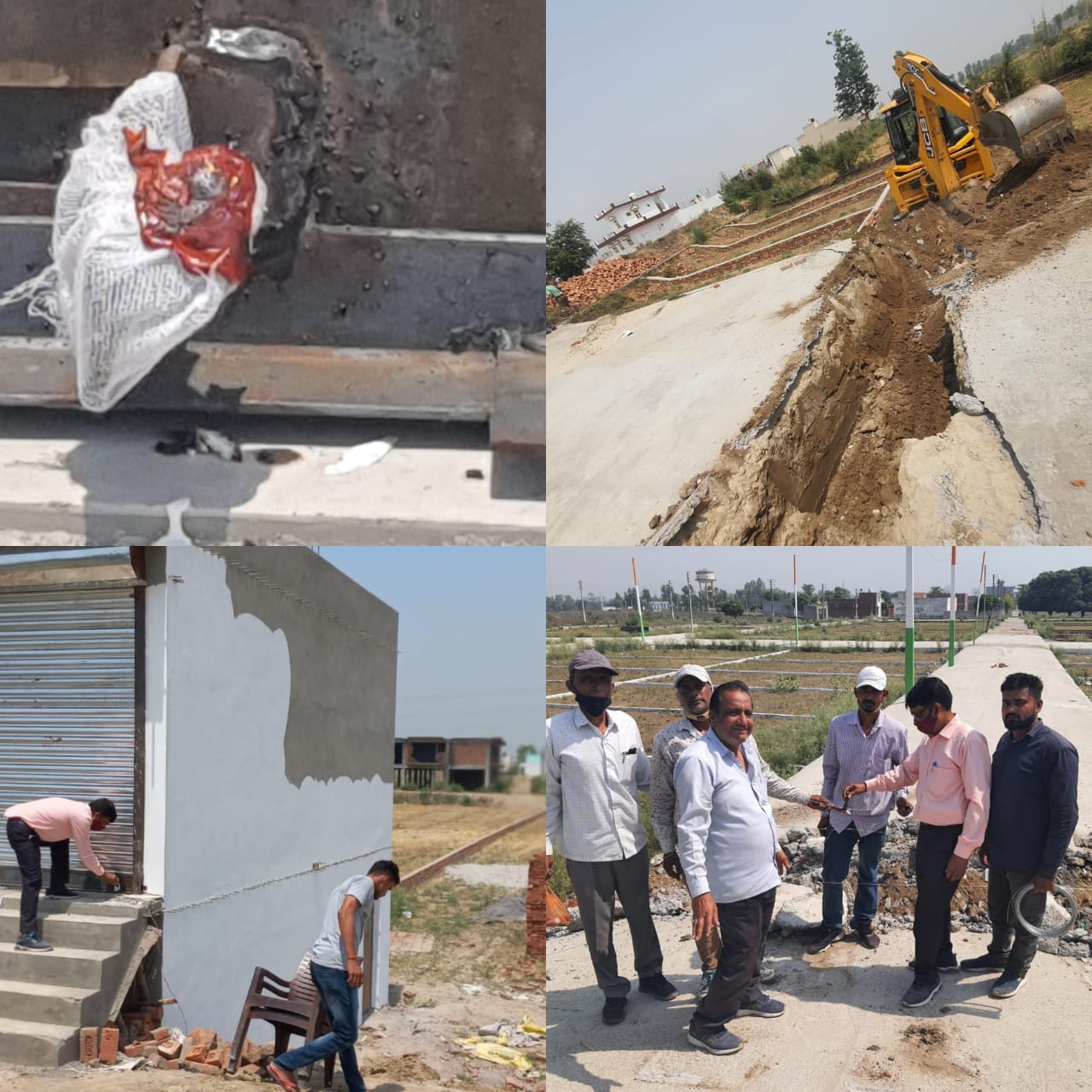 Bulldozer: अवैध कालोनियों पर चला प्रशासन का बुलडोजर