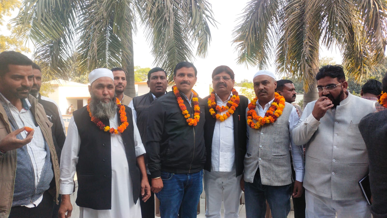 Election: प्रधान संगठन के चुनाव संपन्न, नन्हेड़ा गांव के प्रधान अकरम जावेद बने अध्यक्ष