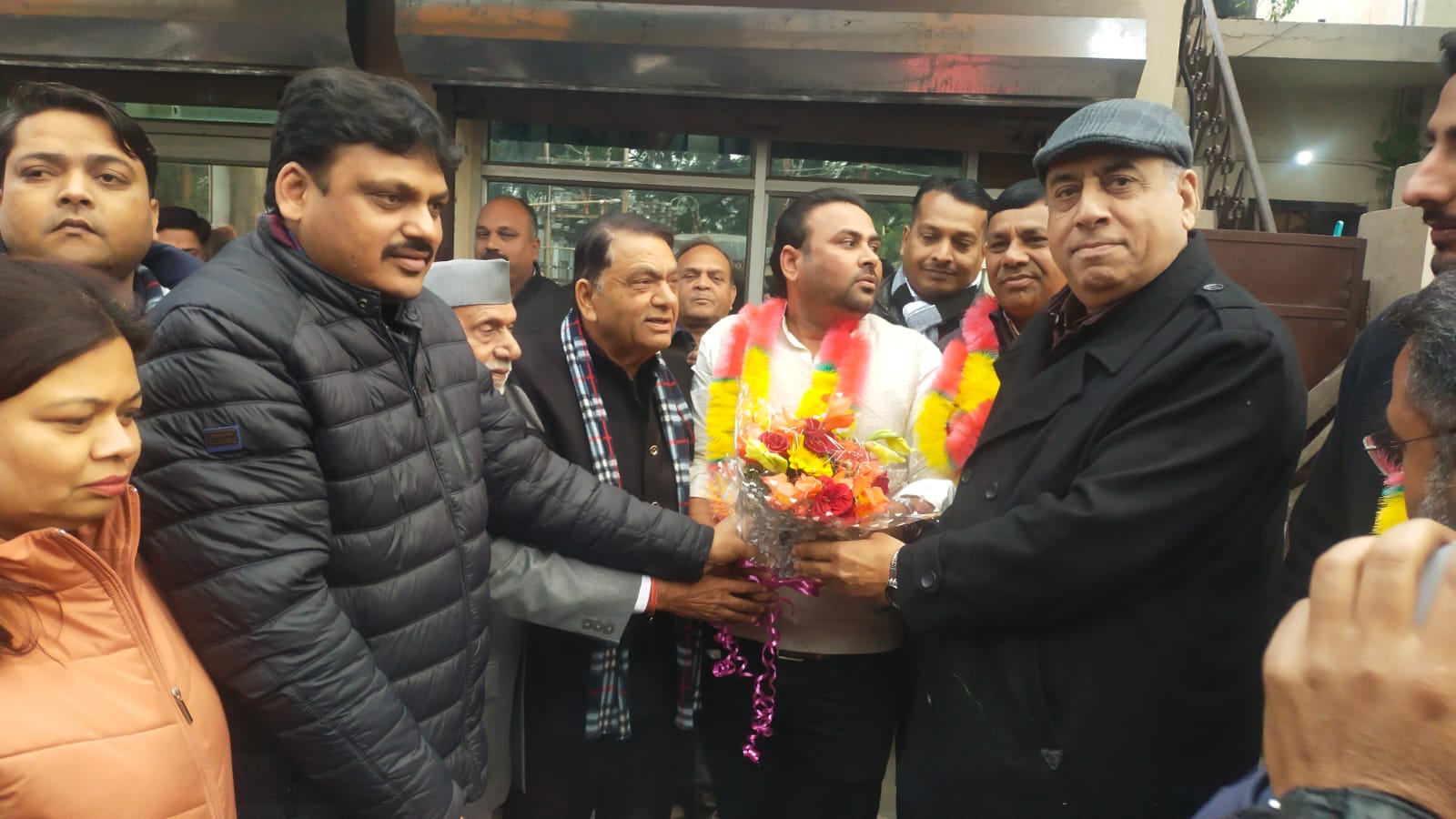 Welcome: नवनियुक्त जिलाध्यक्ष व छात्रसंघ पदाधिकारियों का भव्य स्वागत