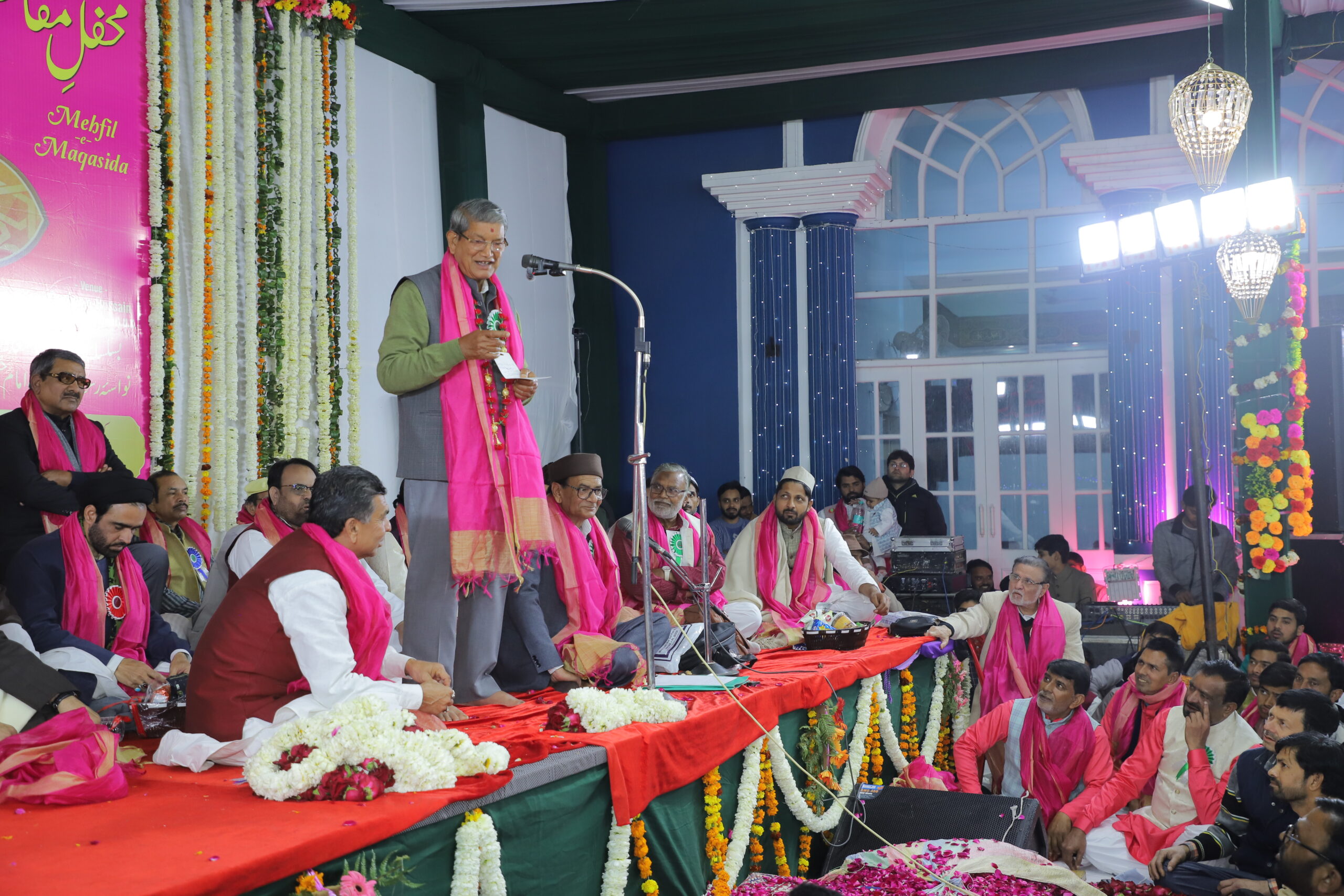 धूमधाम से मनाया गया 48 वां जश्ने इमाम हुसैन, शायरों ने पेश किये अपने कलाम