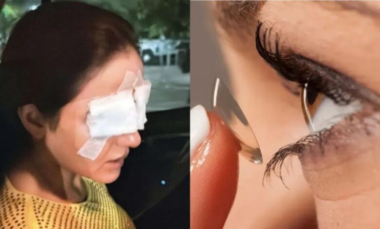 Health Care Tips: टीवी अभिनेत्री जैस्मीन भसीन को लेंस पहनने से दृष्टि हानि, जानें डॉक्टर से कब हो सकते हैं कॉन्टेक्ट लेंस आँखों के लिए हानिकारक Health Care Tips: टीवी अभिनेत्री जैस्मीन भसीन को लेंस पहनने से दृष्टि हानि, जानें डॉक्टर से कब हो सकते हैं कॉन्टेक्ट लेंस आँखों के लिए हानिकारक