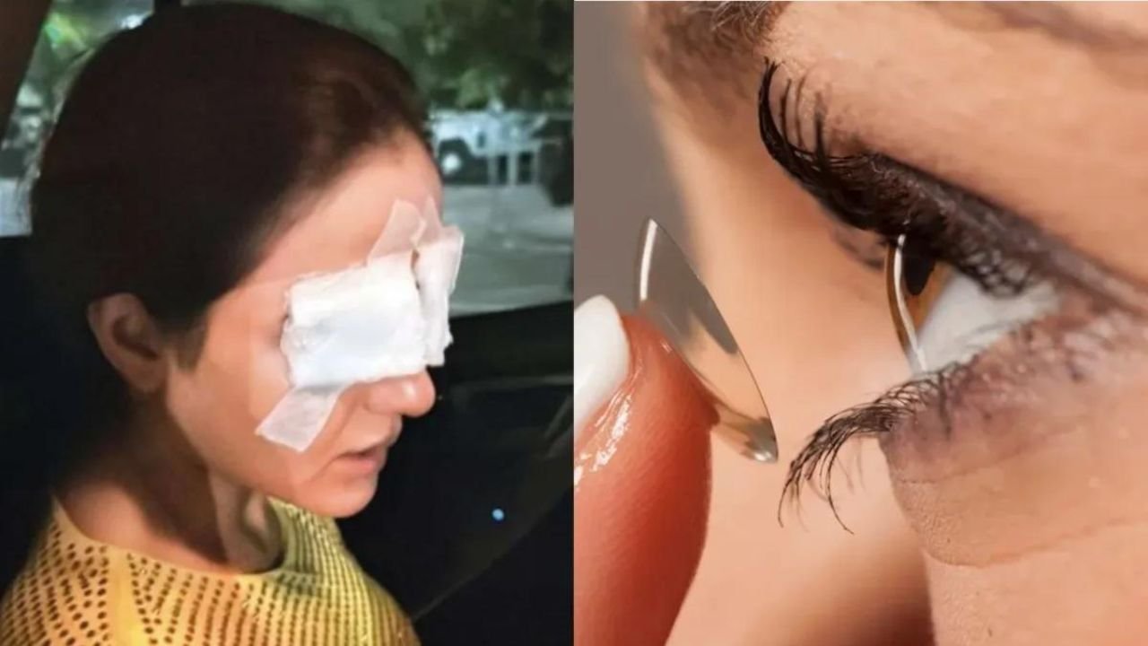 Health Care Tips: टीवी अभिनेत्री जैस्मीन भसीन को लेंस पहनने से दृष्टि हानि, जानें डॉक्टर से कब हो सकते हैं कॉन्टेक्ट लेंस आँखों के लिए हानिकारक Health Care Tips: टीवी अभिनेत्री जैस्मीन भसीन को लेंस पहनने से दृष्टि हानि, जानें डॉक्टर से कब हो सकते हैं कॉन्टेक्ट लेंस आँखों के लिए हानिकारक