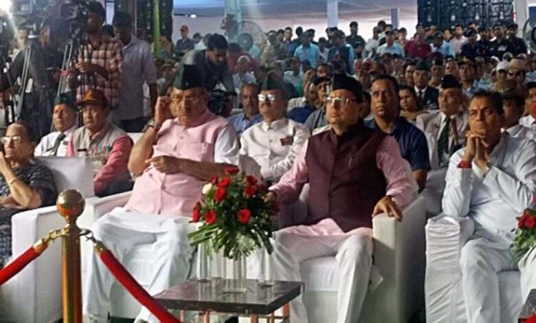 Kargil Vijay Diwas 2024: उत्तराखंड के मुख्यमंत्री पुष्कर सिंह धामी ने शहीदों को श्रद्धांजलि दी, देहरादून में कार्यक्रम Kargil Vijay Diwas 2024: उत्तराखंड के मुख्यमंत्री पुष्कर सिंह धामी ने शहीदों को श्रद्धांजलि दी, देहरादून में कार्यक्रम