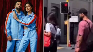 Anushka-Virat in London:  लंदन में अनुष्का-वीराट की नॉन-सेलिब्रिटी ज़िंदगी, किंग कोहली को पत्नी के पीछे शॉपिंग बैग के साथ देखा गया