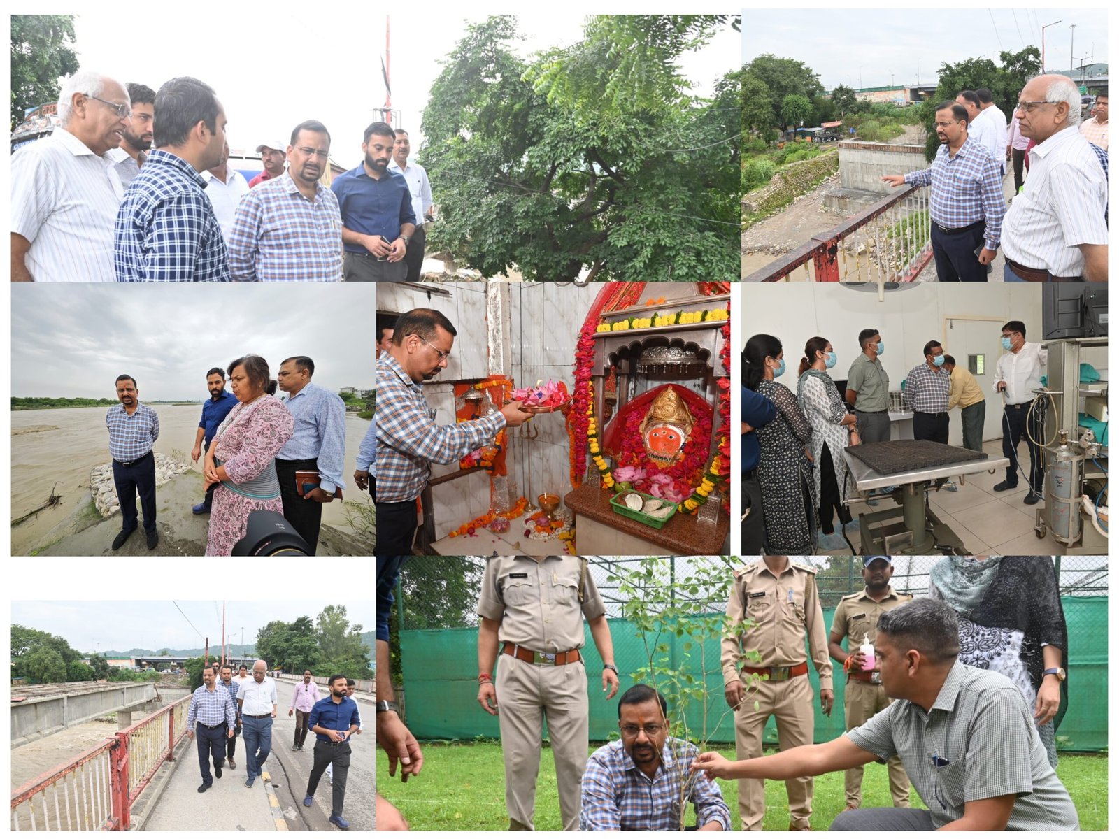 Inspection: जिलाधिकारी कर्मेंद्र सिंह ने चंडी देवी मंदिर पर की पूजा अर्चना, भूस्खलन संभावित क्षेत्र के साथ ही अनेक स्थानों का किया निरीक्षण Inspection: जिलाधिकारी कर्मेंद्र सिंह ने चंडी देवी मंदिर पर की पूजा अर्चना, भूस्खलन संभावित क्षेत्र के साथ ही अनेक स्थानों का किया निरीक्षण