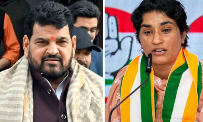 Brijbhushan Sharan Singh: भाजपा ने बृजभूषण शरण सिंह को विनेश फोगाट और बजरंग पुनिया पर बयानबाजी से रोका Brijbhushan Sharan Singh: भाजपा ने बृजभूषण शरण सिंह को विनेश फोगाट और बजरंग पुनिया पर बयानबाजी से रोका