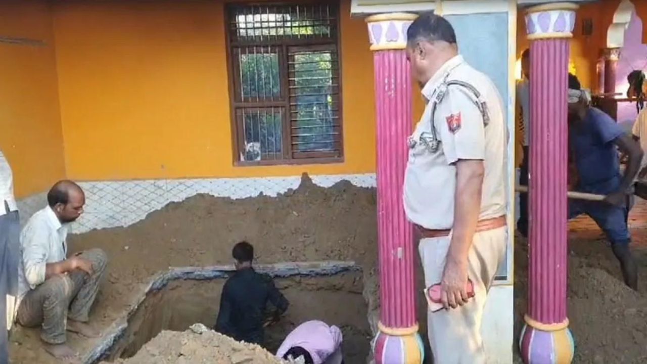 Hathras: 30 साल पुराना 'दृश्यम' जैसा मामला, हत्या कर घर में दफनाया शव, 30 साल बाद खुदाई शुरू