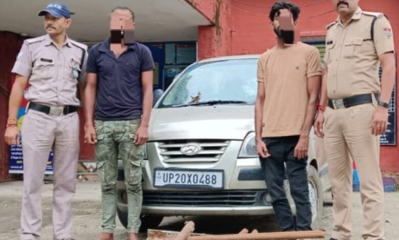 Haridwar: थाना श्यामपुर पुलिस को मिली सफलता, दो शातिर चोरों के साथ चोरी का शत प्रतिशत माल किया बरामद