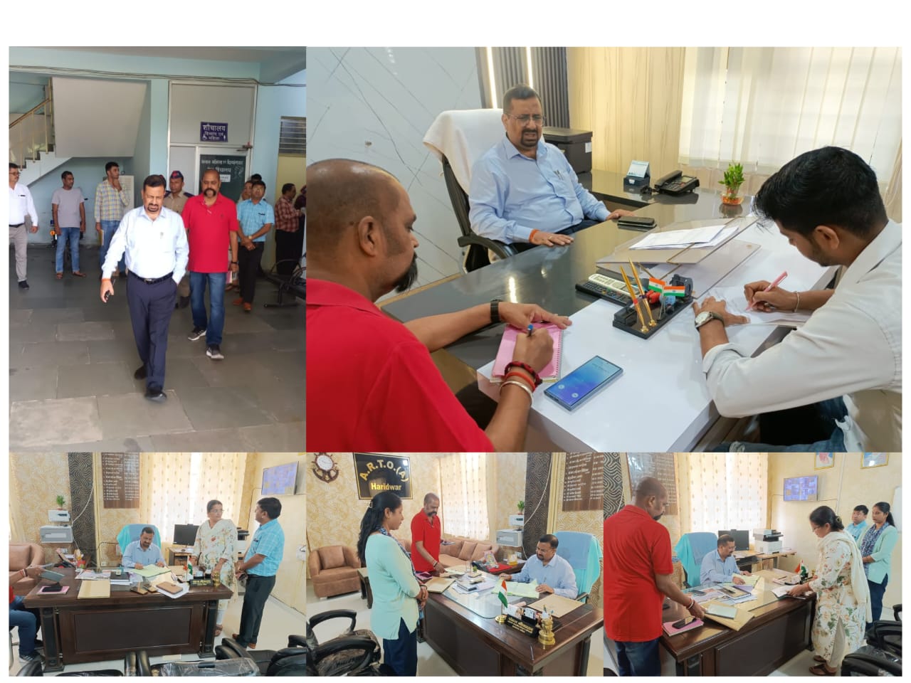 Dm Haridwar in action: जिलाधिकारी के औचक निरीक्षण से मचा हड़कंप, श्रम आयुक्त कार्यालय व एआरटीओ कार्यालय में अधिकारियों व कर्मचारियो की अनुपस्थिति पर मांगा स्पष्टीकरण Dm Haridwar in action: जिलाधिकारी के औचक निरीक्षण से मचा हड़कंप, श्रम आयुक्त कार्यालय व एआरटीओ कार्यालय में अधिकारियों व कर्मचारियो की अनुपस्थिति पर मांगा स्पष्टीकरण