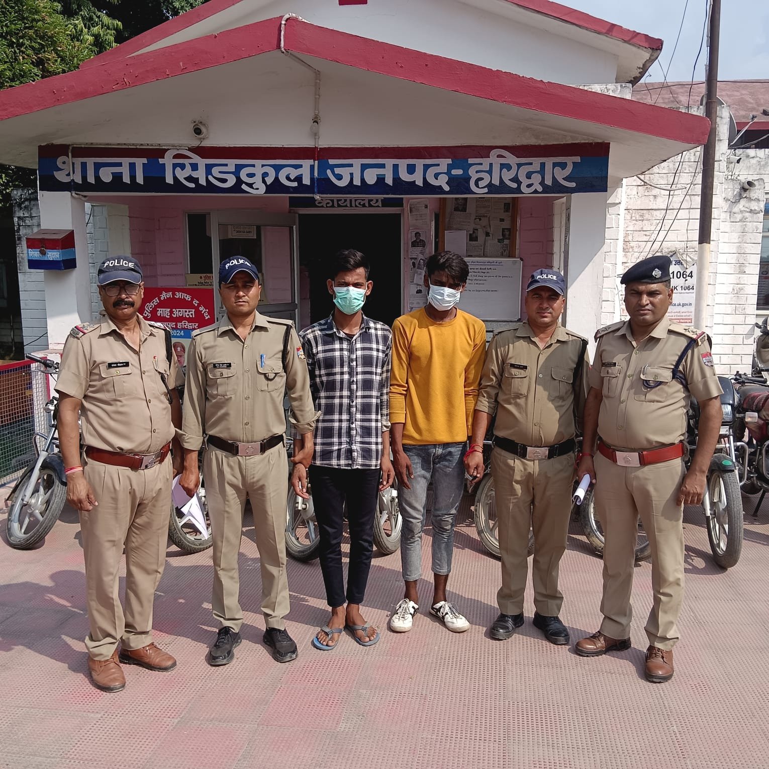 Haridwar: वाहन चोर गिरोह का खुलासा, चोरी की 12 मोटर साइकिलों के साथ दो गिरफ्तार