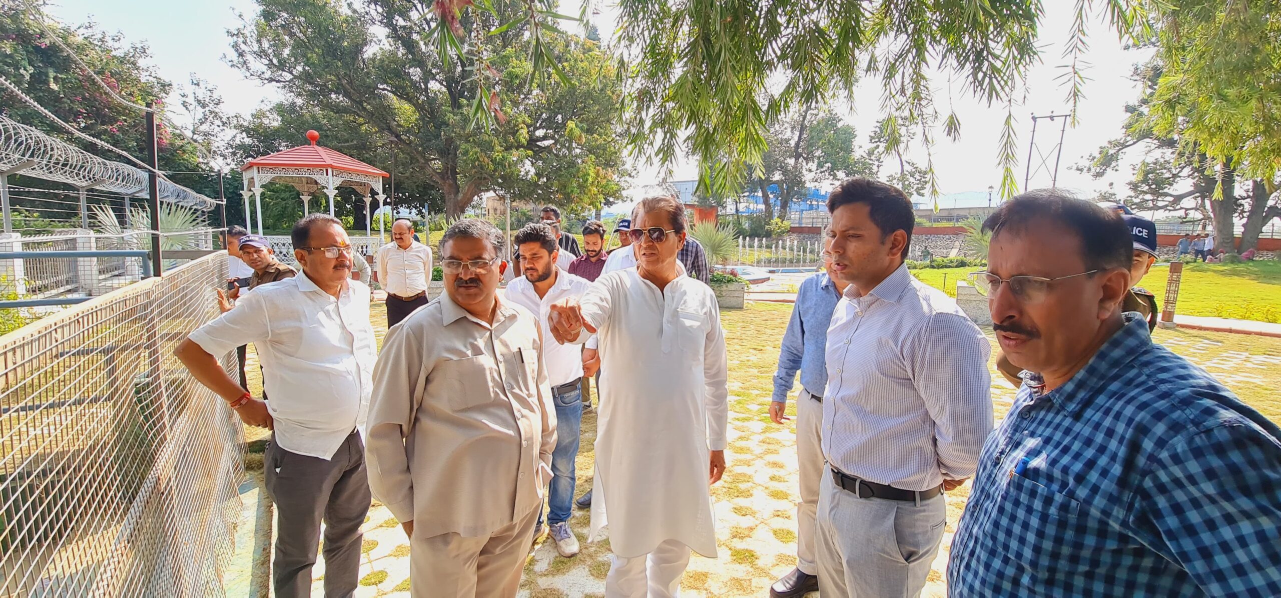 Haridwar: शहरी विकास मंत्री ने निर्माणाधीन गौशाला व पार्क का किया निरीक्षण
