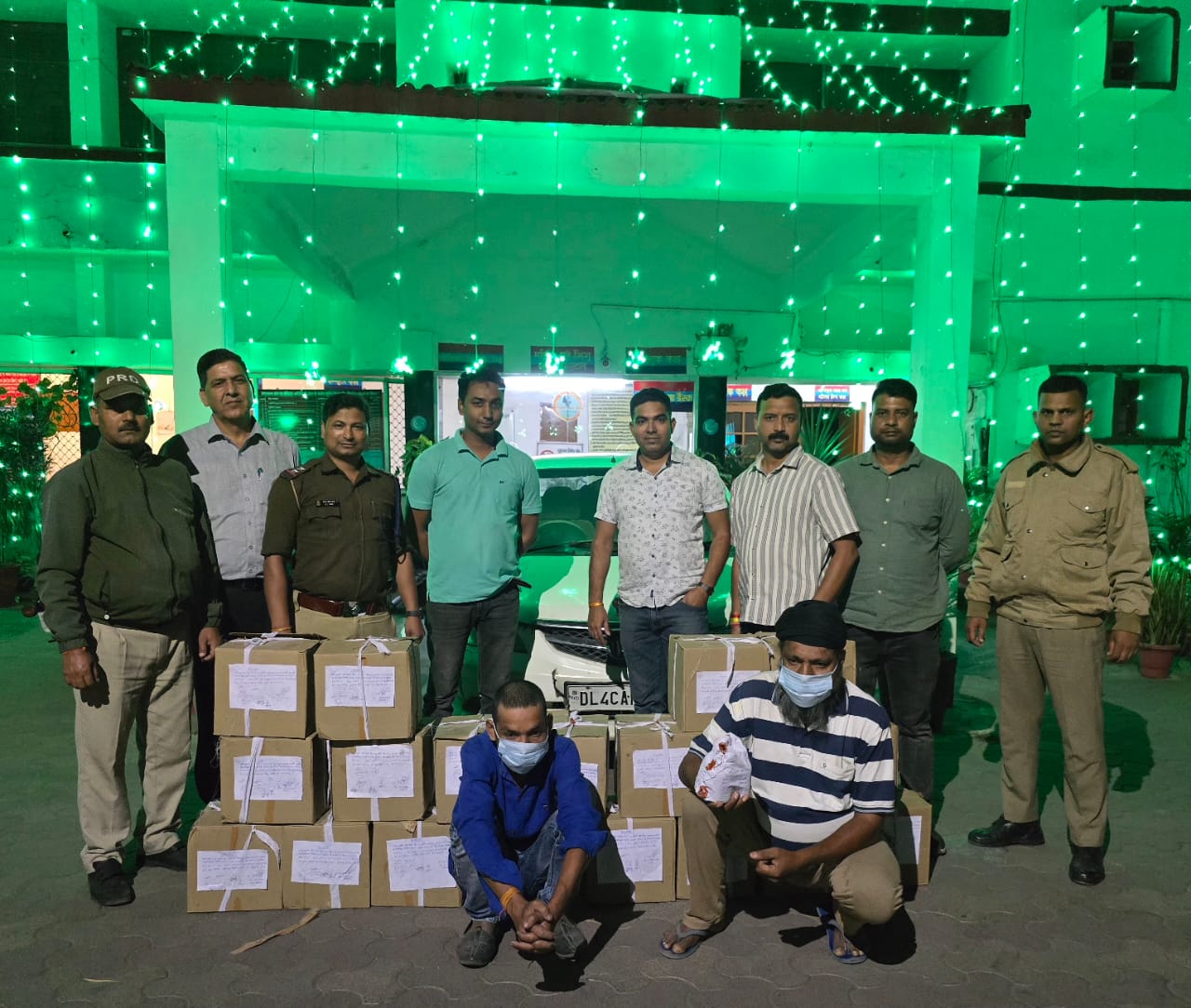 Nainital: नकली शराब के खेल का भंडाफोड़, होंडा सिटी कार से 19 पेटी नकली शराब के साथ 2 गिरफ्तार