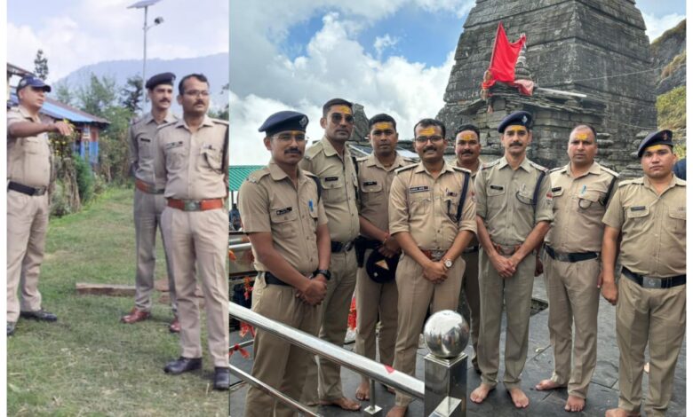 Uttarakhand: एसपी रुद्रप्रयाग ने तृतीय केदार तुंगनाथ तक पैदल पहुंचकर यात्रा व्यवस्थाओं का लिया जायजा