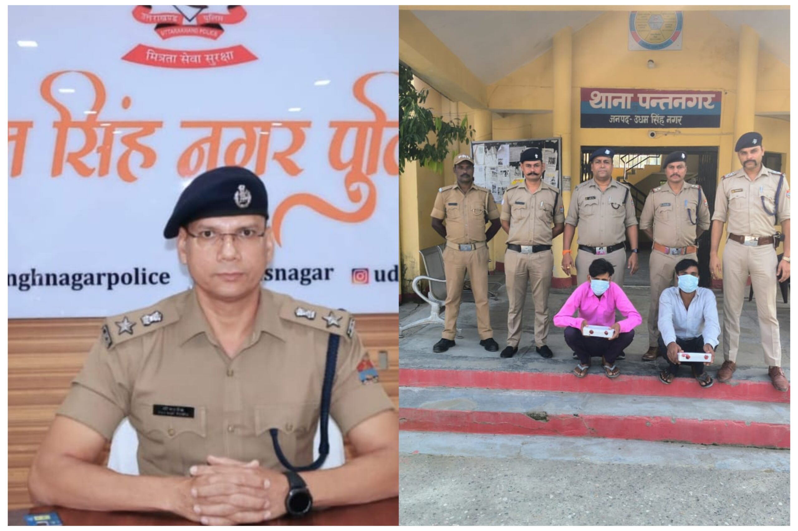 Uttarakhand: पुलिस ने मात्र 24 घंटे में किया चोरी की घटना का खुलासा, चोरी हुए लाखो के आभूषण के साथ दो शातिर चोर गिरफ्तार Uttarakhand: पुलिस ने मात्र 24 घंटे में किया चोरी की घटना का खुलासा, चोरी हुए लाखो के आभूषण के साथ दो शातिर चोर गिरफ्तार