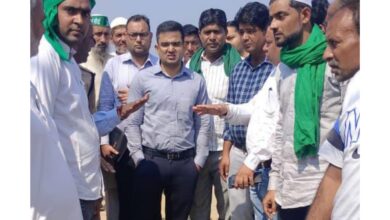 Roorkee: ज्वाइंट मजिस्ट्रेट ने किया बढ़ेडी राजपूतान में अंडर पास बनाए जाने के स्थान का निरीक्षण