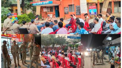 Haridwar: एसएसपी के निर्देश पर ग्राम प्रधानों, व्यापारियों के साथपुलिस ने की गोष्ठी, सीसीटीवी व रेट लिस्ट लगाए जाने हेतु किया निर्देशित