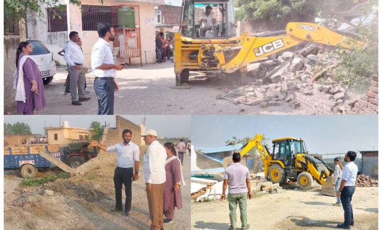Haridwar: जिलाधिकारी के निर्देश पर अवैध अतिक्रमण के विरूद्ध ताबड़तोड़ कार्यवाही