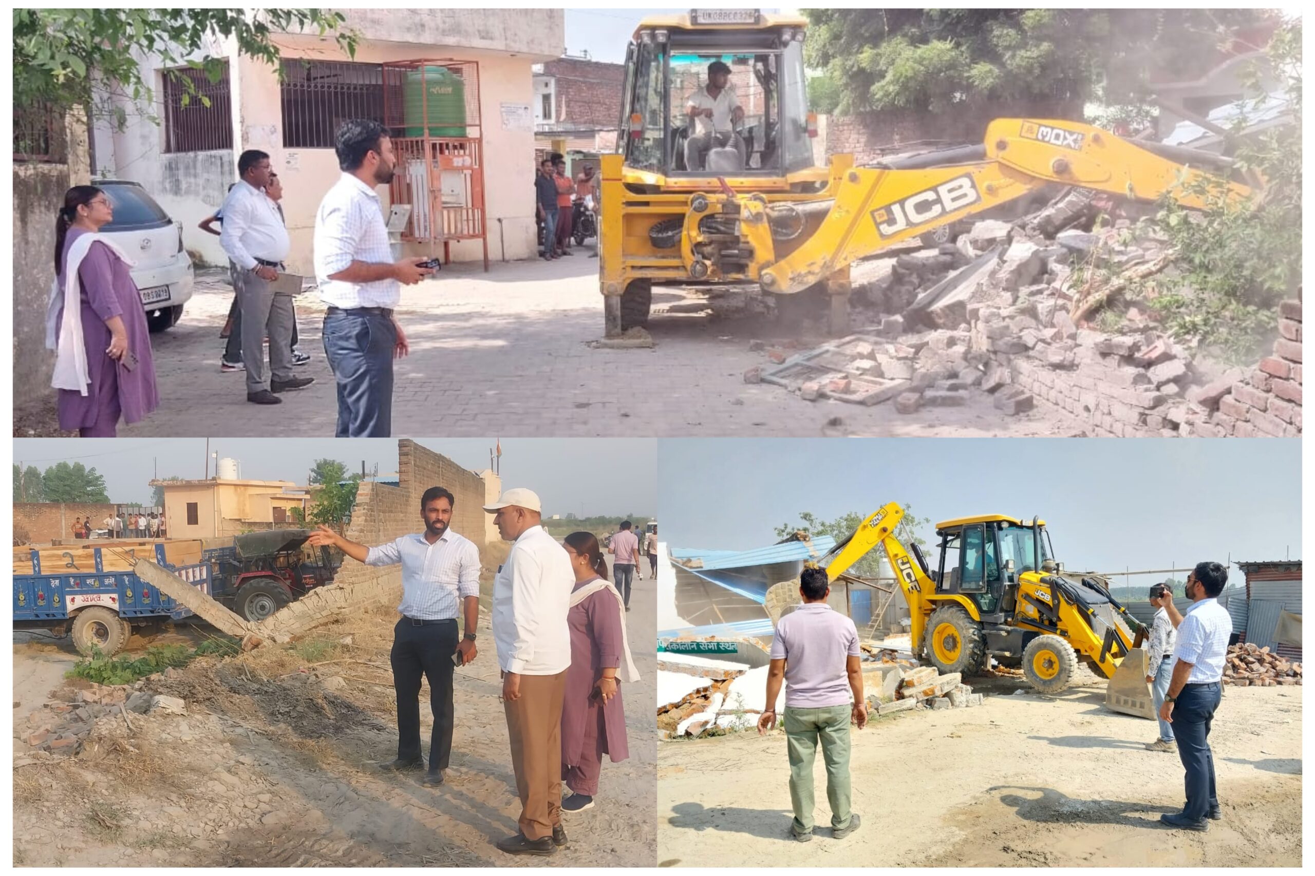 Haridwar: जिलाधिकारी के निर्देश पर अवैध अतिक्रमण के विरूद्ध ताबड़तोड़ कार्यवाही Haridwar: जिलाधिकारी के निर्देश पर अवैध अतिक्रमण के विरूद्ध ताबड़तोड़ कार्यवाही