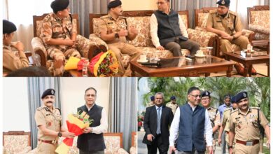 Dehradun: आईबी निदेशक तपन कुमार डेका से डीजीपी के नेतृत्व में वरिष्ठ पुलिस अधिकारियों की भेंटवार्ता