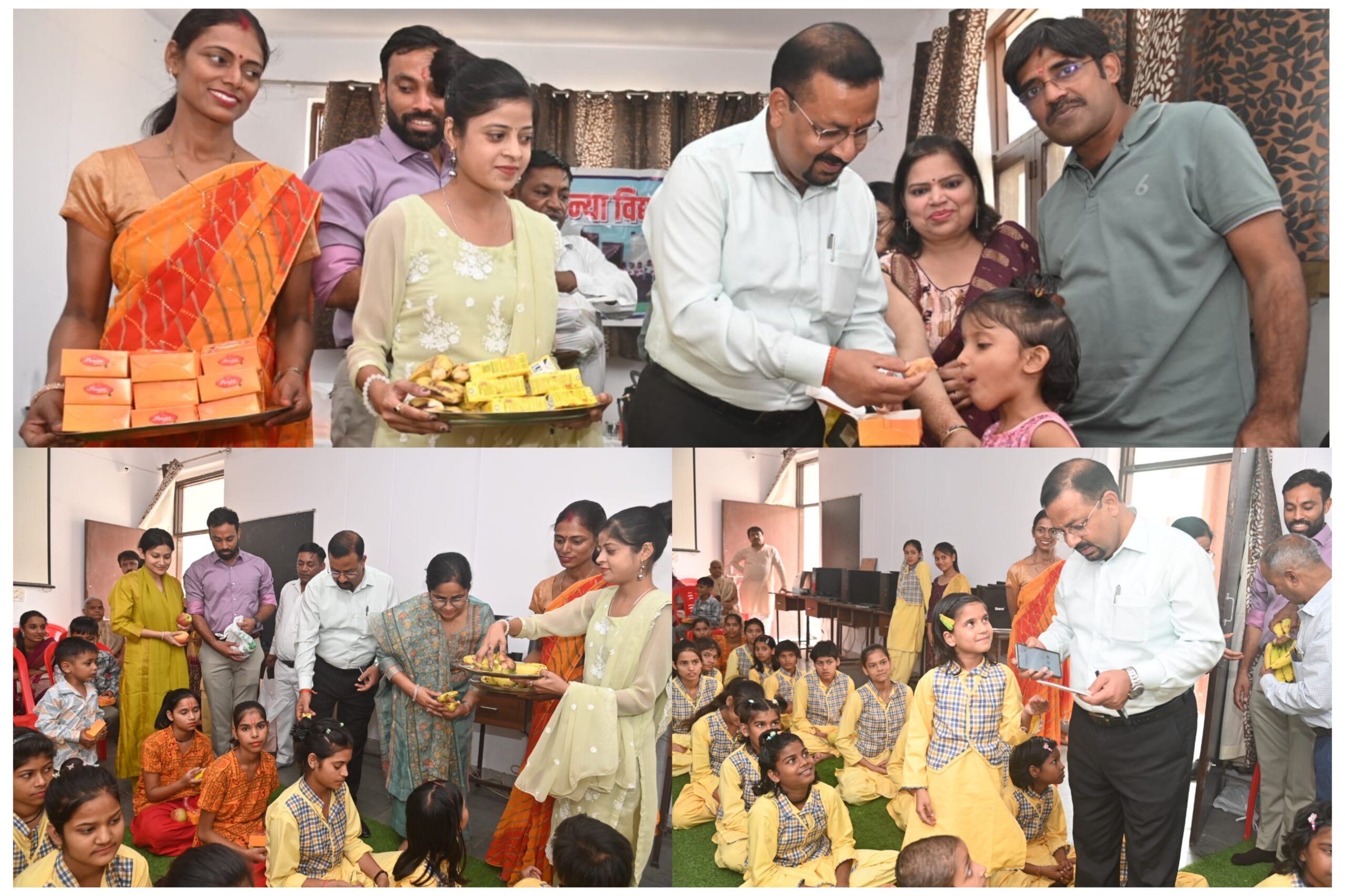 Haridwar: जिलाधिकारी ने पत्नी सहित, बाल सुधार गृह व मातृ आंचल पहुंच बच्चों के साथ मनाई दिवाली