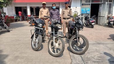 Haridwar: चोरी की मोटरसाइकिल के साथ 1 गिरफ्तार, निशानदेही पर 2 चोरी की मोटरसाइकिल भी बरामद