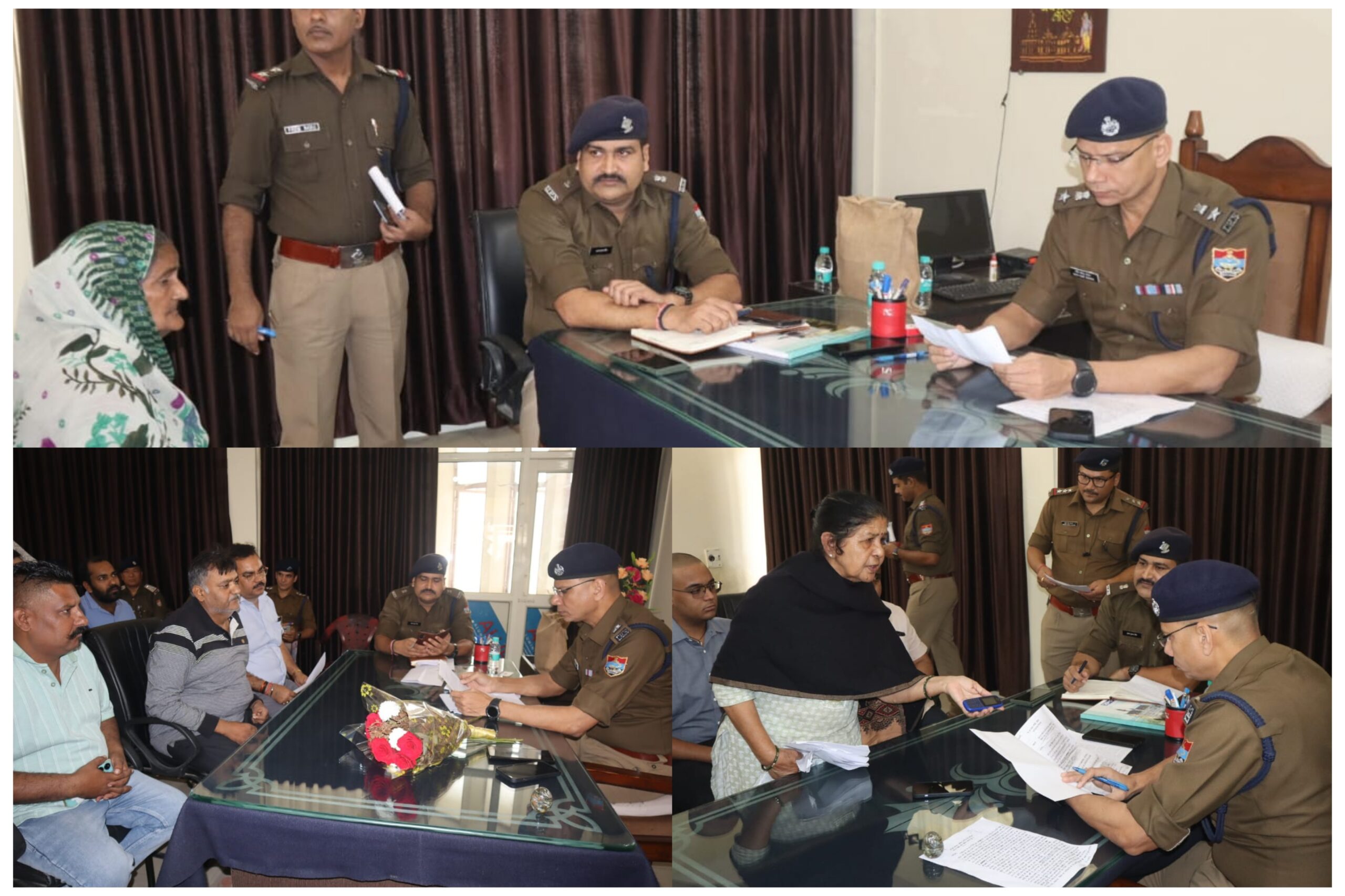Uttarakhand: एसएसपी मणिकांत मिश्रा ने जनता दरबार लगा फरियादियों की समस्याओं को सुन निराकरण हेतु संबंधित को दिए निर्देश