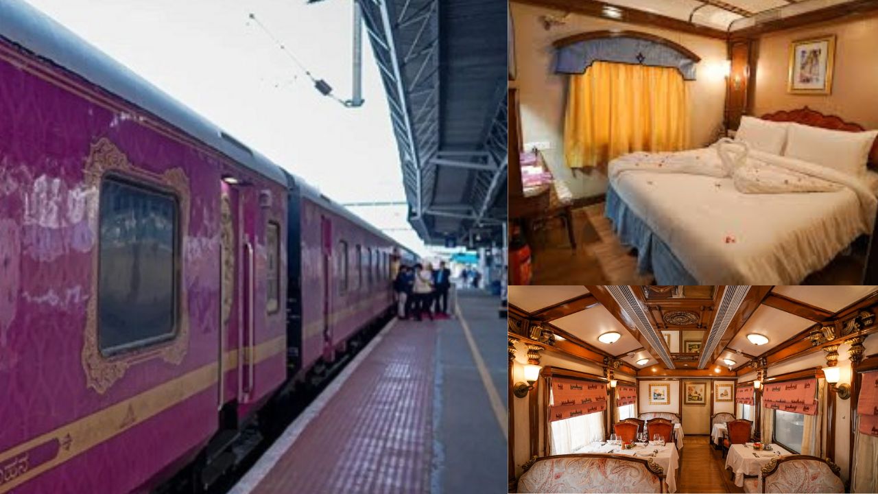 Golden Chariot Luxury Train: भारतीय रेलवे की शानदार लग्जरी ट्रेन, 7 सितारा होटल जैसा अनुभव