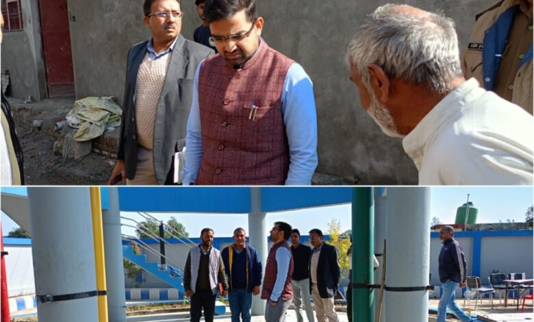 Roorkee: ज्वाइंट मजिस्ट्रेट ने दौलतपुर में पानी की टंकी का किया निरीक्षण, अधिकारियों को लगाई फटकार