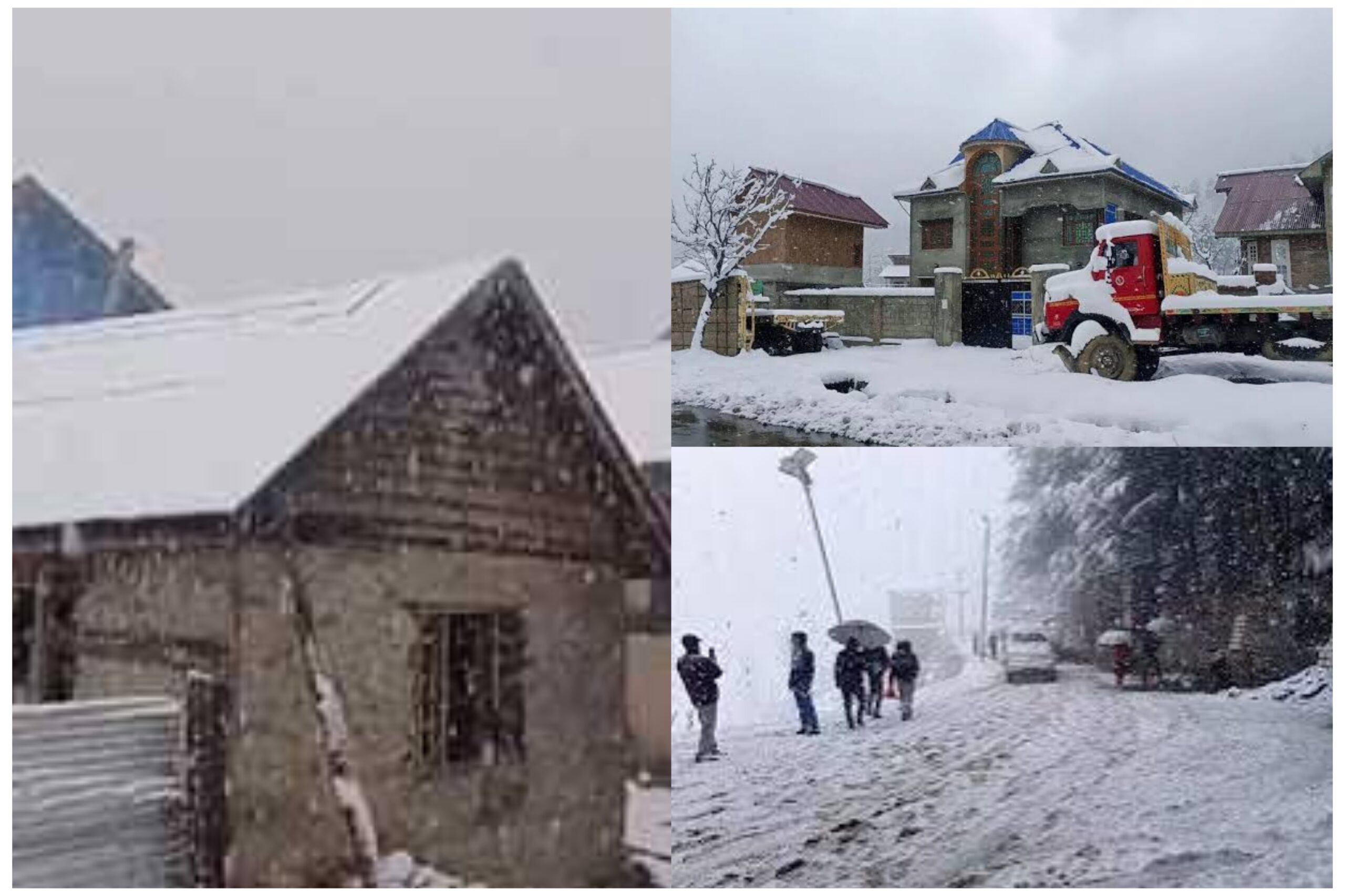 Weather update: अचानक मौसम ने बदली करवट, पहाड़ में बर्फबारी Weather update: अचानक मौसम ने बदली करवट, पहाड़ में बर्फबारी