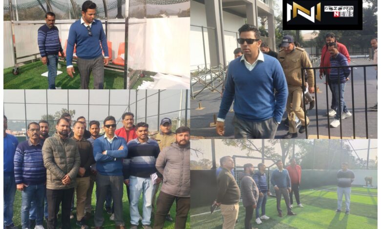 Haridwar: हरिद्वार रुड़की विकास प्राधिकरण द्वारा तैयार किए गए सिटी स्पोर्ट कॉम्प्लेक्स का मुख्यमंत्री पुष्कर सिंह धामी कल करेंगे लोकार्पण, वीसी अंशुल सिंह ने किया निरीक्षण