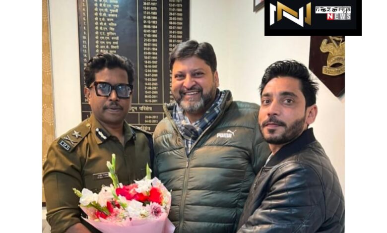 Roorkee: काजी सादात मसूद ने की आईजी गढ़वाल से शिष्टाचार भेंट Roorkee: काजी सादात मसूद ने की आईजी गढ़वाल से शिष्टाचार भेंट