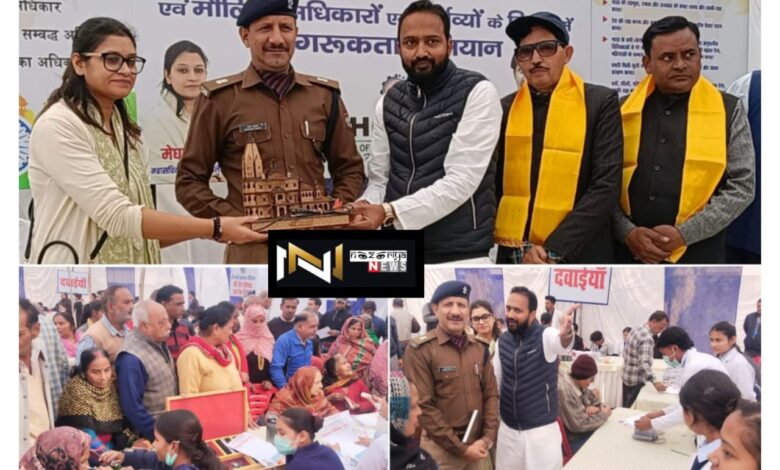 Roorkee: फोनिक्स ग्रुप ऑफ़ इंस्टिट्यूशन द्वारा आयोजित छठा स्वास्थ्य शिविर का एसपी देहात ने किया उद्घाटन Roorkee: फोनिक्स ग्रुप ऑफ़ इंस्टिट्यूशन द्वारा आयोजित छठा स्वास्थ्य शिविर का एसपी देहात ने किया उद्घाटन