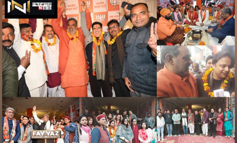 Roorkee: भाजपा मेयर प्रत्याशी के चुनावी कार्यालय का हुआ विधिवत उद्घाटन, उद्घाटन अवसर पर बोले स्वामी यतीश्वरानंद, भाजपा की जीत निश्चित