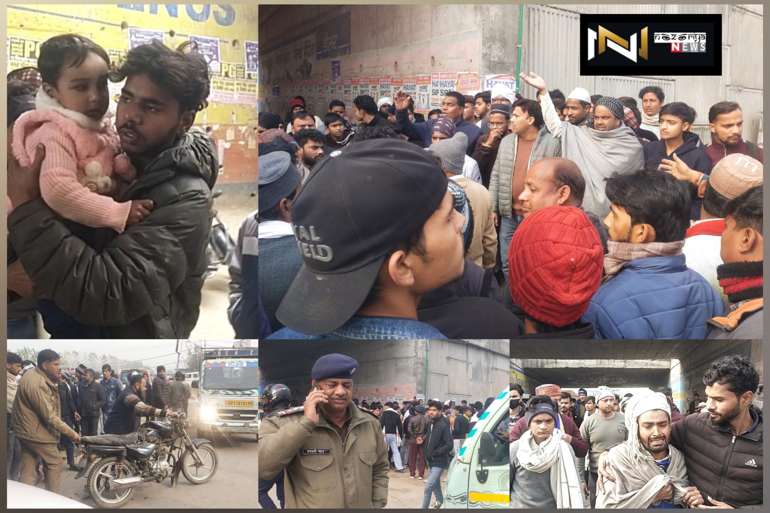 Roorkee: ओवरलोड खनन डंपर ने  फिर ली जान, दुर्घटना में बाइक सवार युवक की मौत,  पत्नी गंभीर घायल, बच्ची भी हुई चोटिल