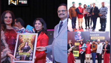 Award: एंकर आरती शर्मा को मिला नेशनल एक्सीलेंस अवार्ड