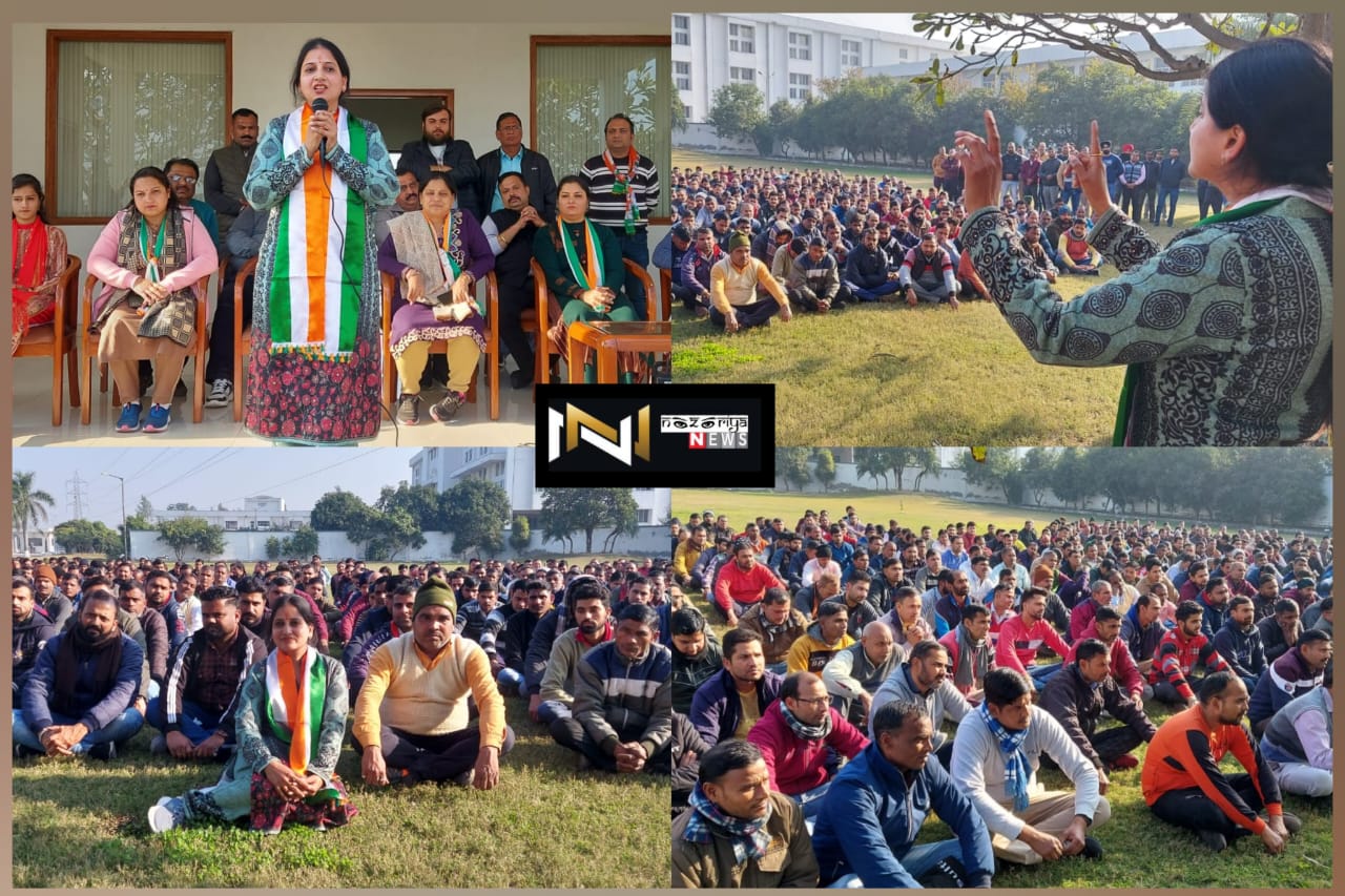 Roorkee: कांग्रेस मेयर प्रत्याशी ने औद्योगिक क्षेत्र में किया जनसंपर्क, बोली विकास के लिए तरस रही नगर की जनता