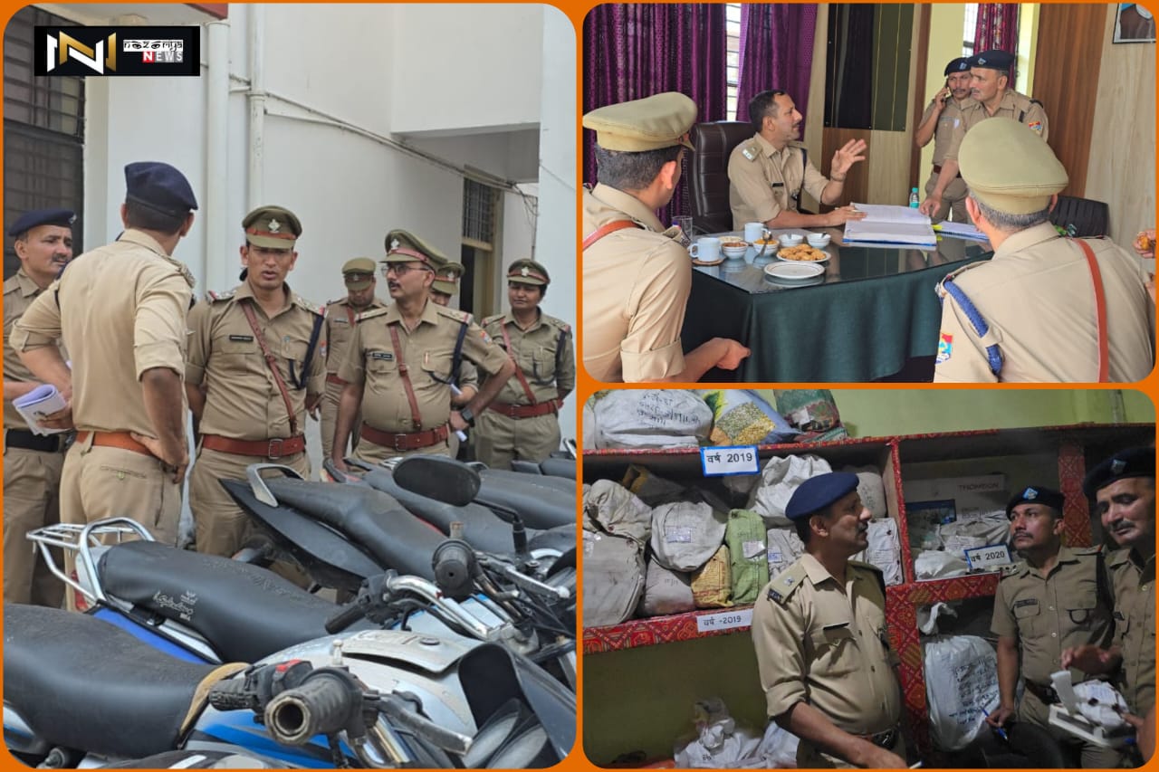 Haridwar: थाना बुग्गावाला के एसपी देहात, ने किया अर्द्धवार्षिक निरीक्षण Haridwar: थाना बुग्गावाला के एसपी देहात, ने किया अर्द्धवार्षिक निरीक्षण