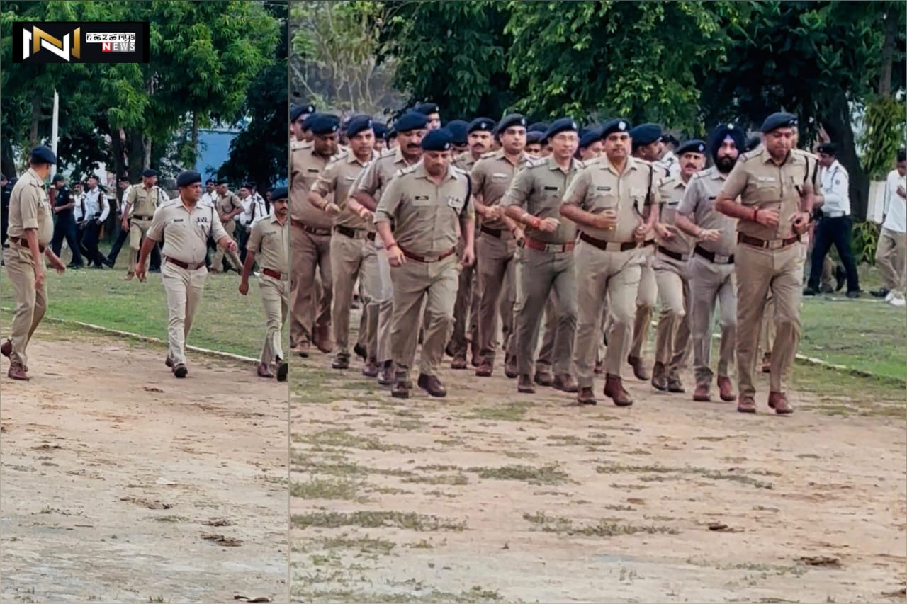 Haridwar: हरिद्वार पुलिस की शांति व्यवस्था बनाए रखने की तैयारियां, परेड के दौरान एसएसपी ने परखा जवानों की फिटनेस