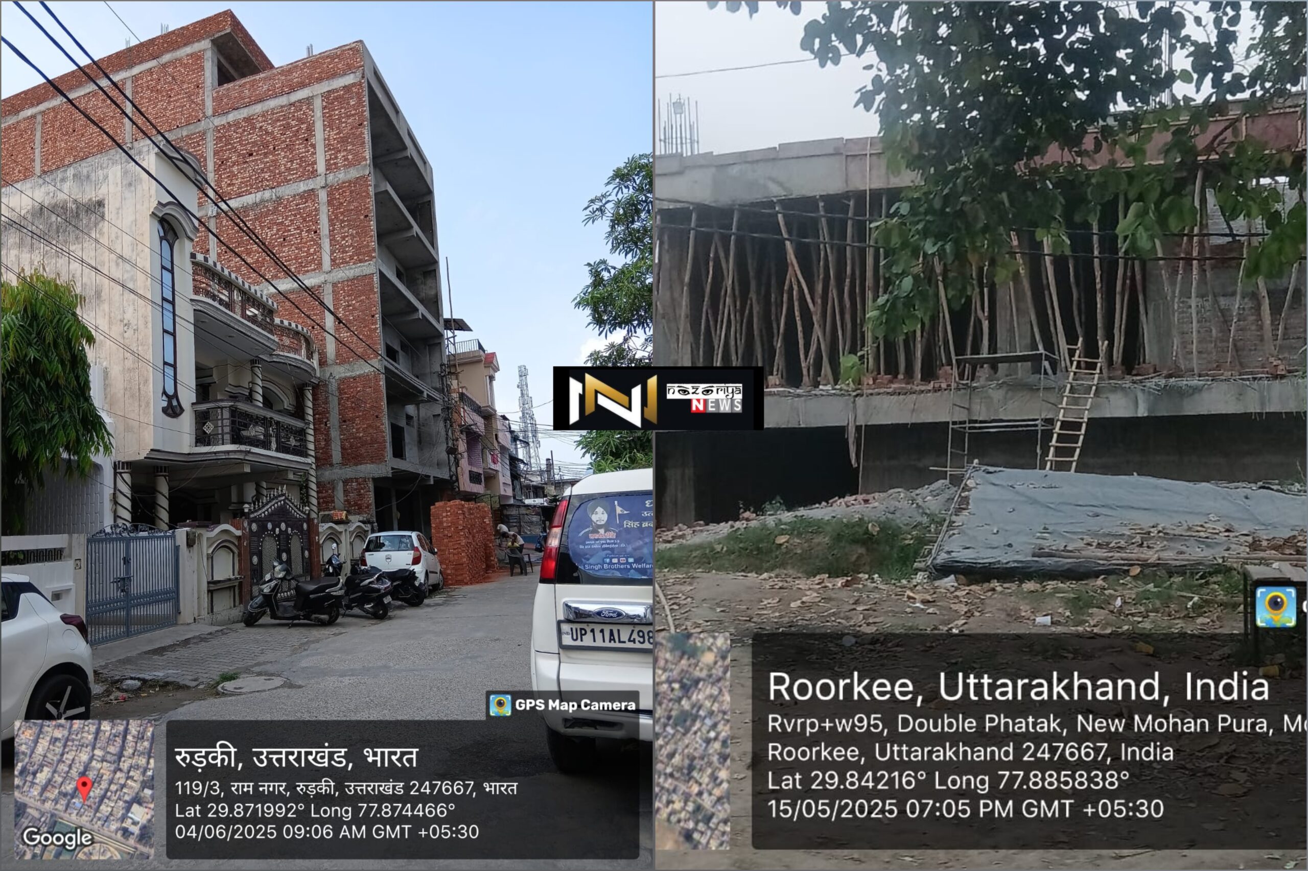 Roorkee: लेआउट के उलट लगातार निर्माण जारी, विभाग की खामोशी पर खड़े हो रहे सवाल