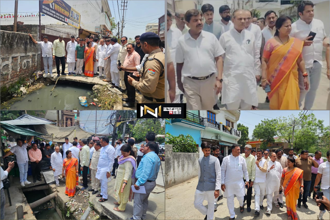 Roorkee: राज्य मंत्री विनय रोहिल्ला ने किया रुड़की नगर क्षेत्र का निरीक्षण, अधिकारियों को दिए आवश्यक दिशा-निर्देश