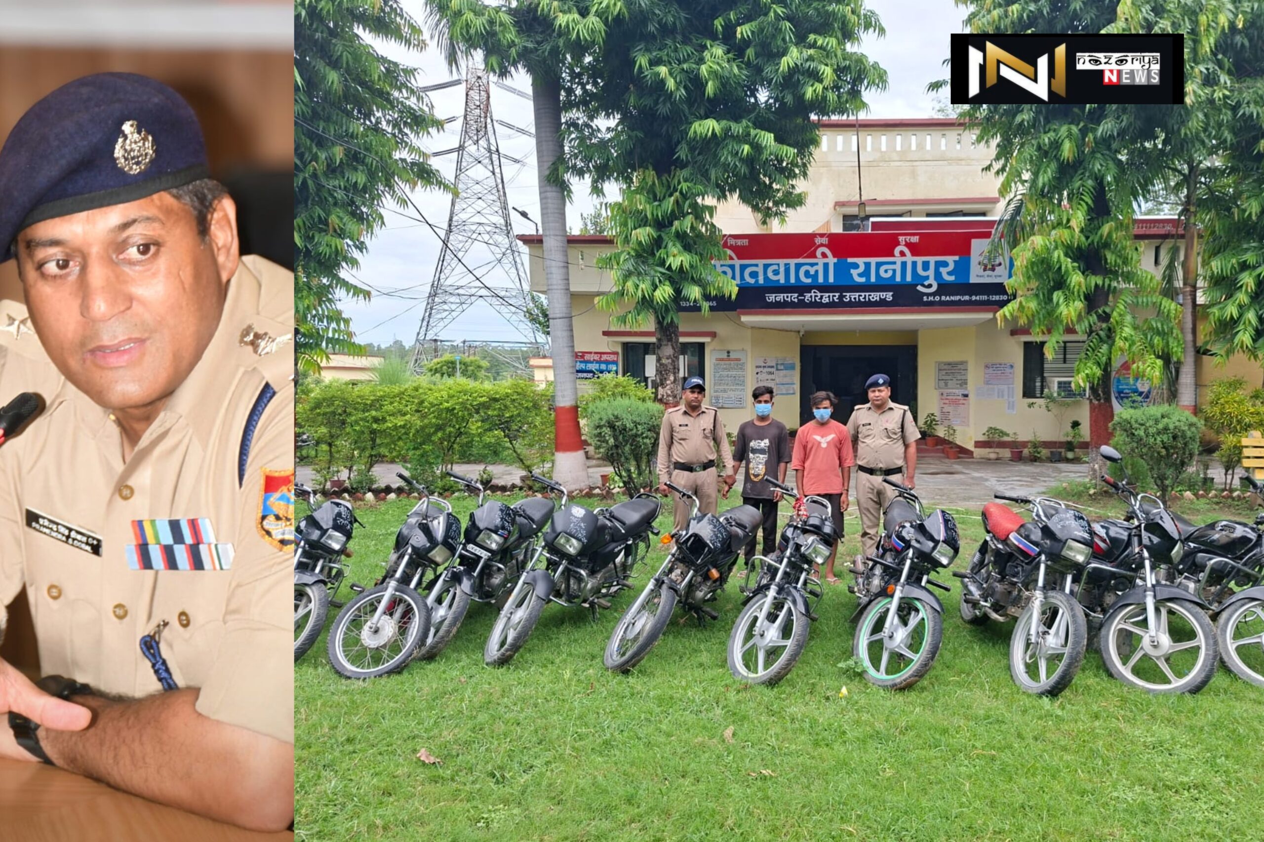 Haridwar: अन्तर्राज्यीय ऑटोलिफ्टर गैंग का किया पर्दाफाश, गिरोह के सरगना सहित 3 गिरफ्तारचोरी की गयी 10 मोटर साईकिले बरामद