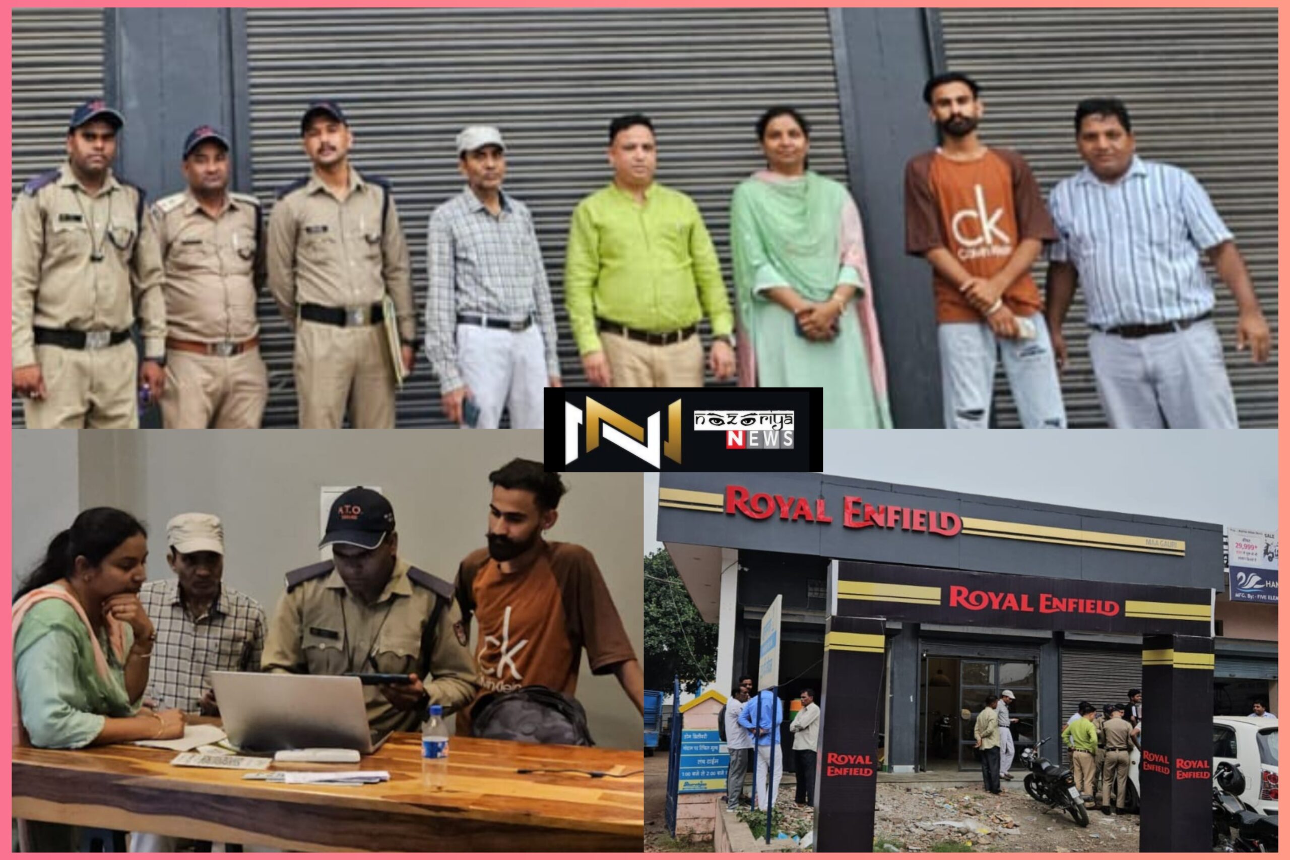 Roorkee: एआरटीओ एलविन रॉक्सी की लक्सर रोड पर बड़ी कार्यवाही,  अनाधिकृत रूप से संचालित रॉयल एनफील्ड की एजेंसी को किया सीज