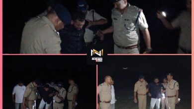 Roorkee: कोतवाली गंगनहर पुलिस की चेकिंग के दौरान बदमाश से हुई मुठभेड़, जवाबी कार्रवाई में गोली लगने से बदमाश हुआ घायल