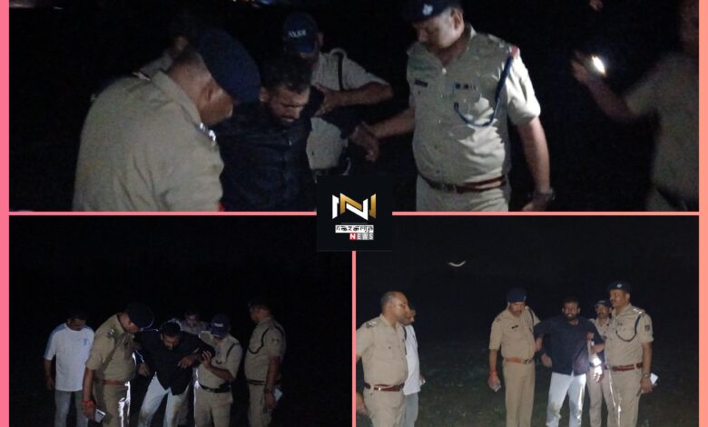 Roorkee: कोतवाली गंगनहर पुलिस की चेकिंग के दौरान बदमाश से हुई मुठभेड़, जवाबी कार्रवाई में गोली लगने से बदमाश हुआ घायल Roorkee: कोतवाली गंगनहर पुलिस की चेकिंग के दौरान बदमाश से हुई मुठभेड़, जवाबी कार्रवाई में गोली लगने से बदमाश हुआ घायल