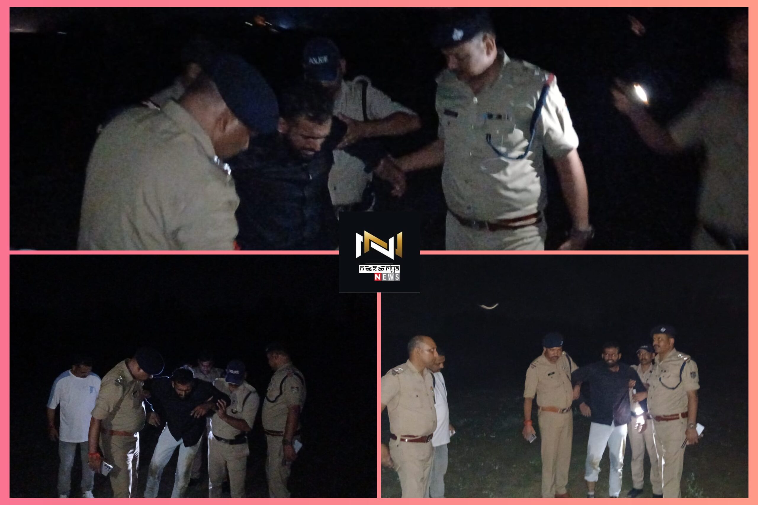 Roorkee: कोतवाली गंगनहर पुलिस की चेकिंग के दौरान बदमाश से हुई मुठभेड़, जवाबी कार्रवाई में गोली लगने से बदमाश हुआ घायल