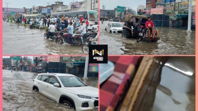 Roorkee: रात भर हुई भारी बारिश के चलते नगर के कई क्षेत्रों में भरा पानी, घरों में घुसे पानी से लोगों को भारी नुकसान