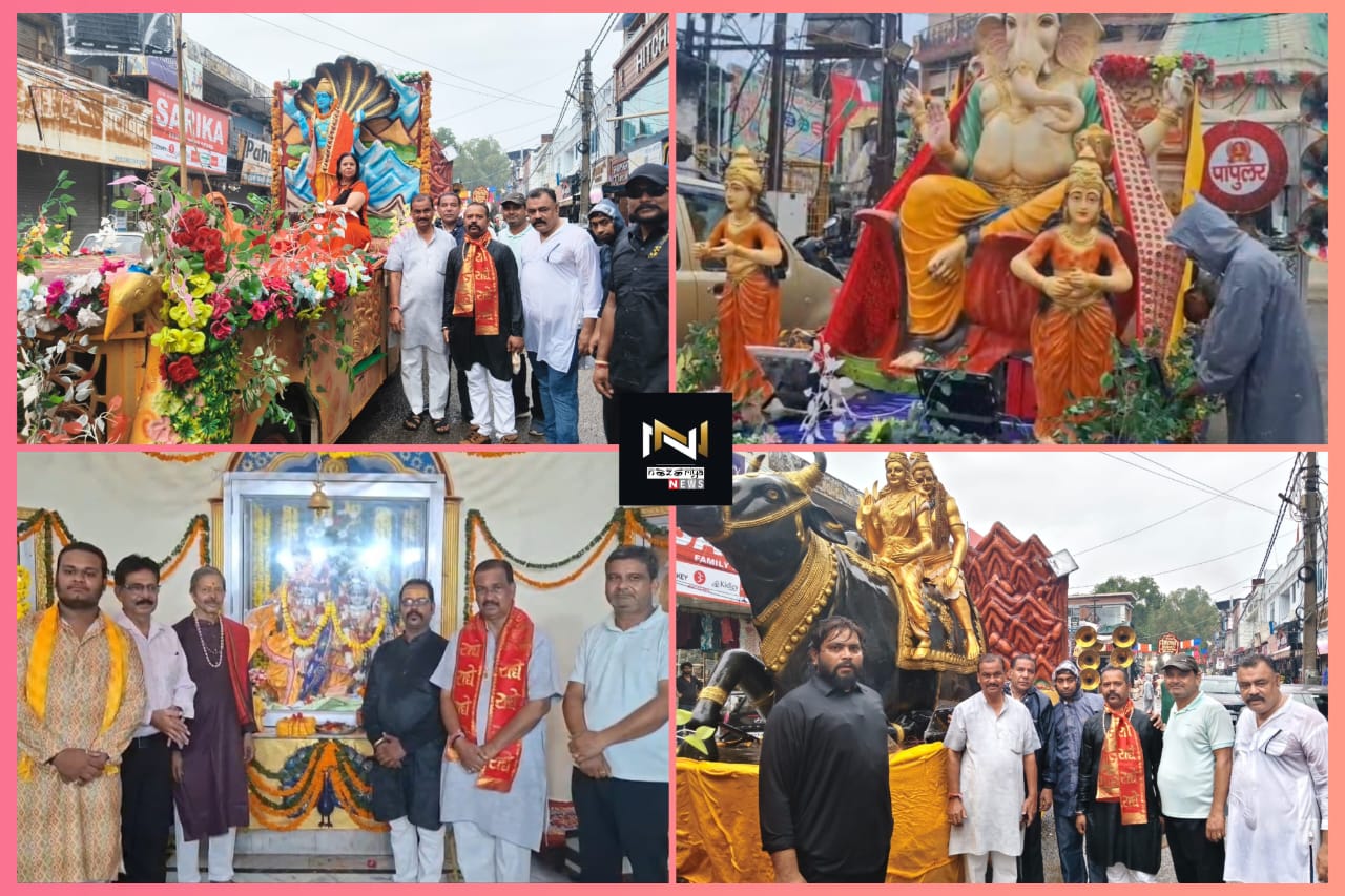 Roorkee: श्री राधे राधे कृष्ण सेवा समिति द्वारा राधा रानी के 17 वे जन्मोत्सव पर भव्य झांकियों के साथ निकाली शोभायात्रा